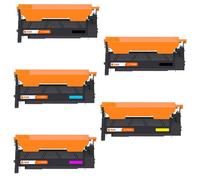 PcCom Essential Samsung CLT-K406S/CLT-C406S/CLT-M406S/CLT-Y406S/CLP360/CLX3305 Tóner Compatible Negro/Cian/Magenta/Amarillo Pack 5