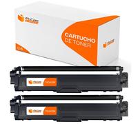 Pccom Essential Tóner Compatible con Brother TN241/TN242 Negro Pack 2