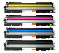 Pccom Essential Tóner Compatible con HP 126A/130A Negro/Cian/Magenta/Amarillo Pack 4