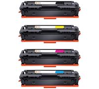 Pccom Essential Tóner Compatible con HP W2210X/W2211X/W2212X/W2213X/207X Negro/Cian/Magenta/Amarillo Pack 4