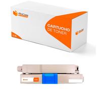 Pccom Essential Tóner Compatible con Oki C301dn/c321dn/mc342dn Cian