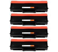 Pccom Essential Tóner Compatible con Samsung MLT-D1042S/MLT-D1042X Negro Pack 4