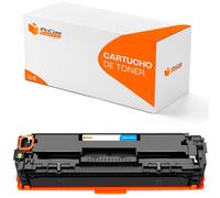 Pccom Essential Tóner Compatible HP 125A/128A/131A Cian