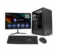 PcCom Work Intel Core i5-12400 / 16GB / 500GB SSD V2 / W11 Home + Teclado + Ratón + Monitor 24" FHD