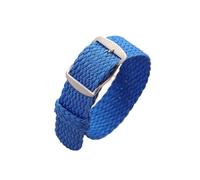 PCCWBCPJC 5 uds 14mm 16mm 18mm 20mm 22mm correa de reloj de lona tejida de nailon Compatible con correa Omega correa de reloj hombres mujeres accesorios de pulsera deportiva(Blue,22mm)