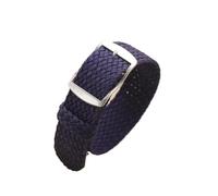PCCWBCPJC 5 uds 14mm 16mm 18mm 20mm 22mm correa de reloj de lona tejida de nailon Compatible con correa Omega correa de reloj hombres mujeres accesorios de pulsera deportiva(Dark Blue,16mm)