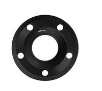 PCD 5X100 Adaptador Cubo Espaciadores Rueda Negros Aluminio Forjado Para A1 CB 57,1 M14X1.5 Placa brida(15mm)