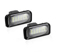 Pcdsech Luces Matricula LED Para Benz 1 W209 C209 Coupé 2002 2003-2009 SL R230 Para Convertible Luz De Matrícula LED Blanca Brillante De 12V 6000K A2038200066