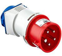 PCE 47422L - Adaptador para caravanas CEE (5 Pines, 16 A, con Enchufe 16 A)