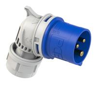 PCE 8013-6 CEE-CARA - Conector en ángulo (16 A, 3 pines, 230 V, 1 unidad)