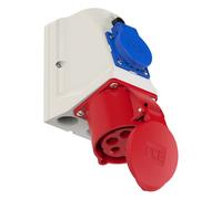 PCE 9225-6 Combo 32A 5pol Wall