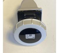 Enchufe de pared PCE eléctrico 1252-1 CEE 32 A 5 polos 1 pieza.