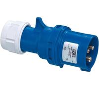 PCE Enchufe CEE IP44 16A 230V Azul para Cable (2P+E)