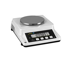 PCE Instruments Balanza analítica digital con función de cómputo de piezas (Rango: 1100 g, Resolución: 0,01 g, Repetibilidad: ± 0,002 g, Linealidad: ± 0,003 g) PCE-BSK 1100