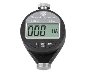 PCE Instruments Durómetro digital Shore A para medir dureza de polímeros, elastómetros y cauchos PCE-DD-A