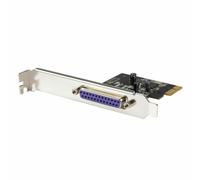 StarTech Tarjeta PCIe paralela interna PEX1P2 – 1 puerto DB25 LPT, SPP/ECP