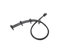 PCI-E 6Pin 1 to 4 Power Supply Cable 90-Degree Elbow for RM650X RM750X RM850X RM1000X RM750i SF450 Modular