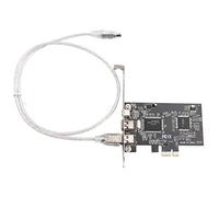 PCI-E PCI Express FireWire 1394a IEEE 1394 Tarjeta controladora Tarjeta de Escritorio Tarjeta de Captura de Imagen HD con Cable Firewire para cámara de Video Industrial