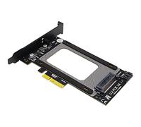 PCI-E Riser 3.0 4X a U.2 SFF-8639 Adaptador PCIE U.2 SSD a PCI Express Tarjeta Soporte U.2 SSD 2.5 pulgadas SATA SSD a PCI-E X4 Riser Card