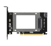 PCI-E Riser 3.0 4x X16 to U.2 SFF-8639 Adapter NVMe PCIe SSD PCI-e to U2 Card M.2 NGFF 2.5' SSD TO PCI-EX16 intel