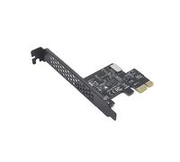 PCI Express 2.0 X1 USB 3.2 Gen1 TYPE-E AñAdir en la Tarjeta PCIe Front Type-C Adapter Riser USB3.1 Gen1 A-KEY Tarjeta de ExpansióN de 5 Gb