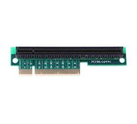 PCI- Tarjeta de extensión PCI-E de 8X a 16X de 90 grados para tarjeta Express 8X a 16X para adaptador pequeño Pcie Ssd de 1U/2U