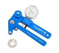 PciDinFo 1 Pieza Medidor de Tensión de Radios para Bicicleta Accesorio para Medir Ajustar Radios Calibrador de Aleación Aplicable a Reparación Armado Fabricaci, medidor mecanico