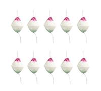 PciDinFo 10 Piezas Mantilla para Lámpara de Gas para Camping Malla Protectora de Rayón para Linterna Pantalla No para Farol de Queroseno Material