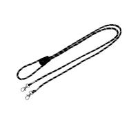 PciDinFo 2 Piezas Correa Ski Guante Lazo con Banda para Muñeca Y Conexiòn Resistente de Poliéster Antipérdida Adecuado para Esquí Senderismo Snowboard, Negro 150cm