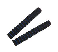 PciDinFo 2 Piezas Empuñadura de Esponja Barra Manubrio Funda Tubo Protector Antideslizante Acolchado Absorbe Sudor Fácil de Instalar Adecuado para Ciclismo GIM, Azul