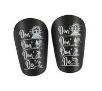 PciDinFo 2 Piezas Mini Espinilleras de Fútbol Protector de Pierna Placa de Pantorrilla Portátil Material PP EVA Amortiguador Adecuado para Juegos Entrenamiento, M 7.8cmx12cm