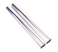 PciDinFo 2 Piezas Palos de Atletismo Aluminio Antideslizante para Carreras en Equipo Juegos de Campo Práctica Deportiva Competición Adultos, Plata