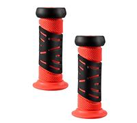 PciDinFo 2 Piezas Puños de Manillar para Bicicleta de Equilibrio Cubiertas de Goma Mangos s Protectores Ligeros Adecuado para Ciclismo Infantil Y BMX, Rojo