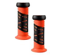 PciDinFo 2 Piezas Puños de Manillar para Bicicleta de Equilibrio Cubiertas de Goma Mangos s Protectores Ligeros Adecuado para Ciclismo Infantil Y BMX, Naranja