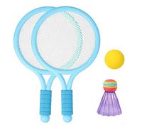 PciDinFo 2 Piezas Raquetas de Tenis Infantil Set de Bádminton Juguete Pelota Ligera Material PP Adecuado para Juegos Familiares y Regalos Infantiles en