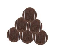 PciDinFo 6 Piezas Pelotas de Tenis Práctica Juego Entrenamiento Elásticas Material de Goma Y Fieltro Aptas para Actividades Al Aire Libre Ejercicios con, CafÉ