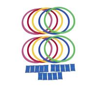 PciDinFo Anillo de Entrenamiento de Infantil para Mejorar la Atención Coordinación y Conexión Mente-Cuerpo Función Antideslizante y Diseño Resistente, 28cm