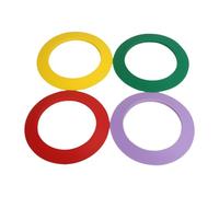 PciDinFo Anillos de Práctica de Putt de Golf de 4 Piezas, Círculos de Objetivo de Putt de Golf, Hoyo con Hoyo para Todas Las Direcciones