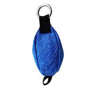 PciDinFo Arborista Bolsa Lanzamiento Bolsa Escalada Árboles 350g Peso Lanzamiento Material Oxford con Anillo Acero Inoxidable para Cirujanos de Árboles Montañi, Azul