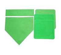PciDinFo Base de Béisbol Placa Antideslizante Bases Cuadradas Portátiles Fácil Montaje Adecuado Partidos Patios Traseros Escuelas Parques, Verde, Set De 5 Piezas