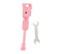 PciDinFo Bicicleta Caballete Lateral Soporte Plegable para Bicicleta Infantil sin Deslizamiento Base Ancha Hierro Fácil Instalación Repuesto para, for 14inch Wheels