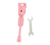 PciDinFo Bicicleta Caballete Lateral Soporte Plegable para Bicicleta Infantil sin Deslizamiento Base Ancha Hierro Fácil Instalación Repuesto para, for 12inch Wheels