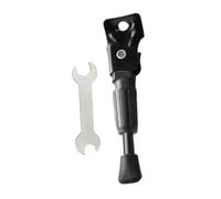 PciDinFo Bicicleta Caballete Soporte Patilla Pie Antideslizante Instalación Fácil de Hierro para Niños Compatible con Bicicletas Infantiles Ciclismo Seguro, Negro, 12 in