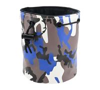 PciDinFo Bolsa Porta Pelotas de Golf Organizador Almacenamiento de Equipos con Cordón PU Material Impermeable para Hombres Mujeres Adecuada para Deportes Al a, Azul