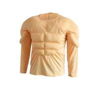 PciDinFo Camiseta Musculosa para Hombre de Disfraz de Culturista Camiseta Cosplayer con Patrón Atlético Traje Cómodo de Poliéster Adecuada Par, XXL