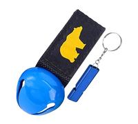 PciDinFo Campana para y Silbato Doble Función Multiherramienta Protección Rápida con Comunicación de Emergencia Adecuado para Senderismo Paseos en, Azul