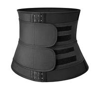 PciDinFo Cinturilla Reductora Faja Moldeadora Cinturón Neopreno Transpirable con Cierre Gancho Diseño Ajustable para Compresión Abdominal Soporte Lumbar