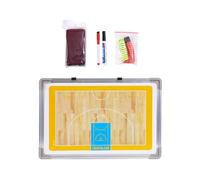 PciDinFo Coaches Board Pizarra Entrenador Magnética Borrable Portátil Estrategia Accesorios Planificación Técnica Juego Enseñanza Adecuada para Deportes, Madera Azul