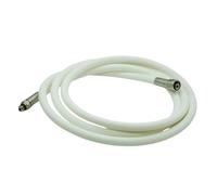 PciDinFo de Regulador de Presión Baja Utilizada en Reguladores de Buceo Equipada con Diseño Anti Resistencia Prolongada y Estructura Flexible, Blanco, 75cm