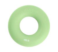 PciDinFo Ejercitador de Mano Anillo de Agarre para Muñeca Ejercitador de Antebrazo Fortalecedor de Mano y Agarrador para Dedos en Silicona Duradera Adecuado, Verde 100LB